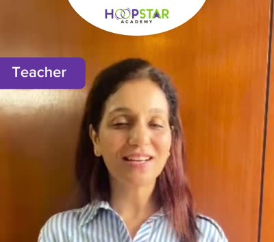 A HoopStar hula hoop coach