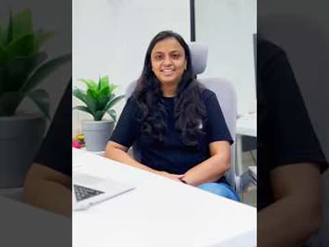 Pooja, founder of HoopStar Academy, answering parent questions on camera