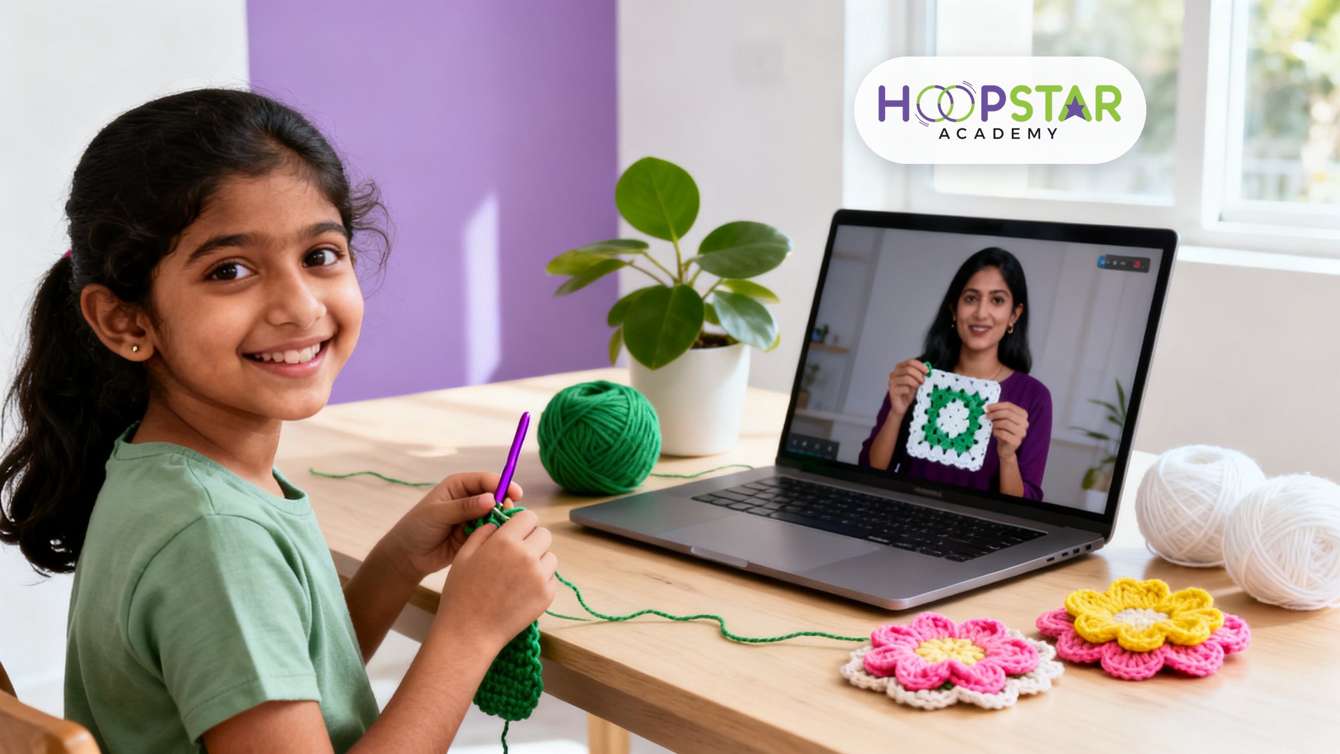 Online Crochet Workshop for Kids
