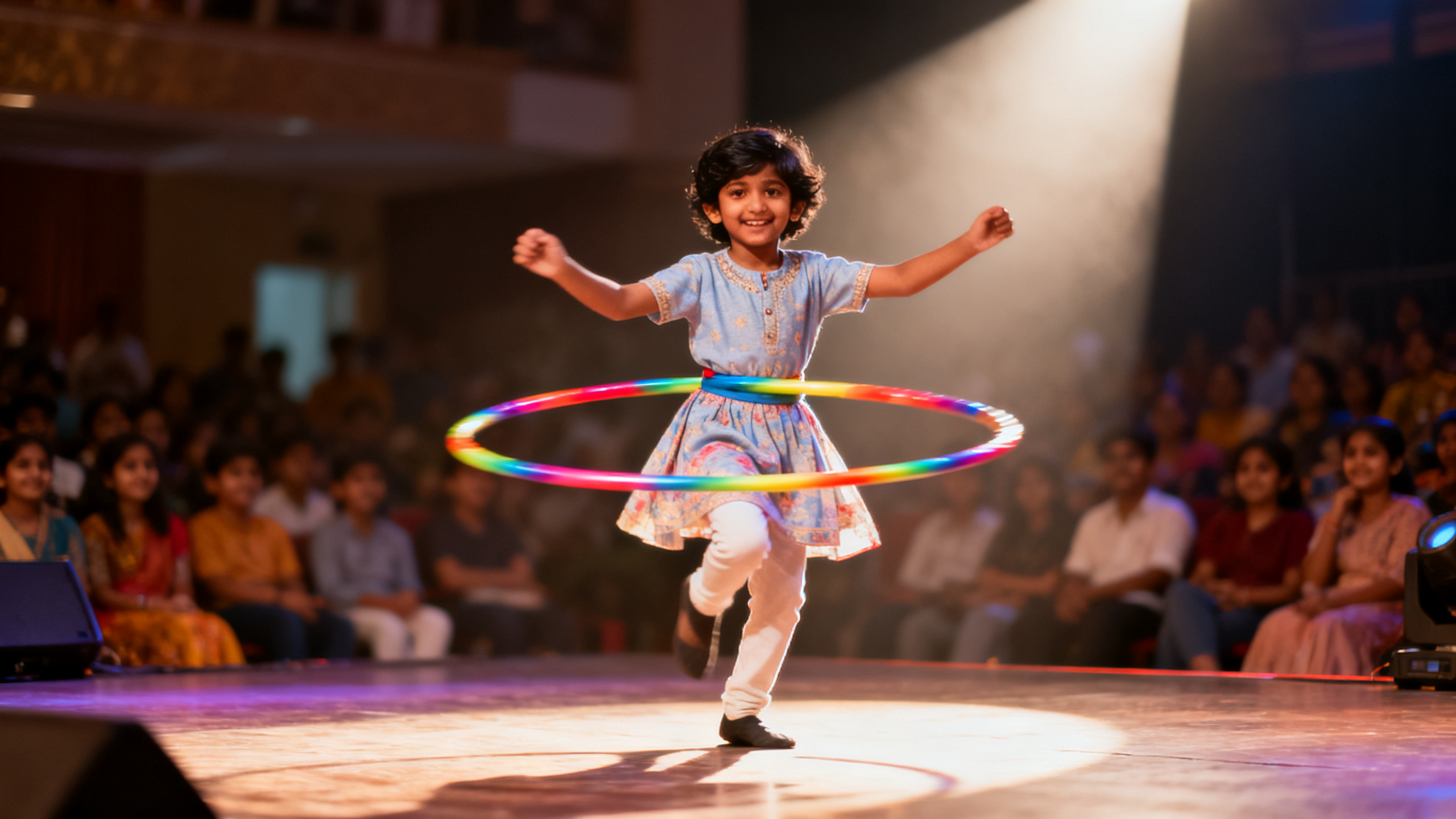 Talent Show Hula Hoop Routine for Kids