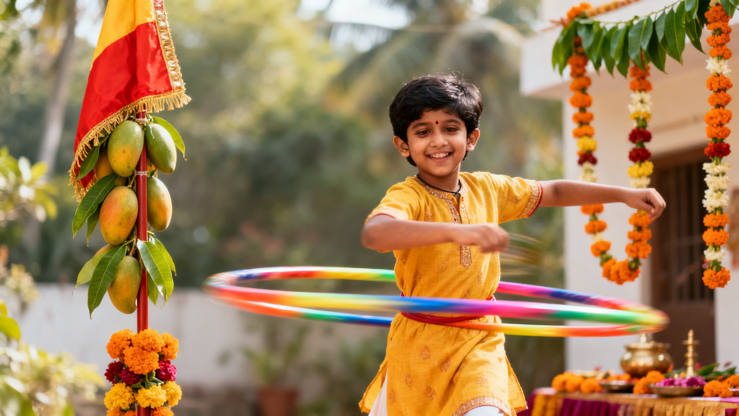 Ugadi & Gudi Padwa Hula Hoop for Kids